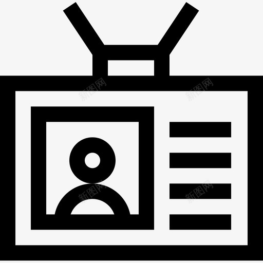 身份证一般数据保护条例3线性图标svg_新图网 https://ixintu.com 一般 保护 保护条 数据 条例 线性 身份证