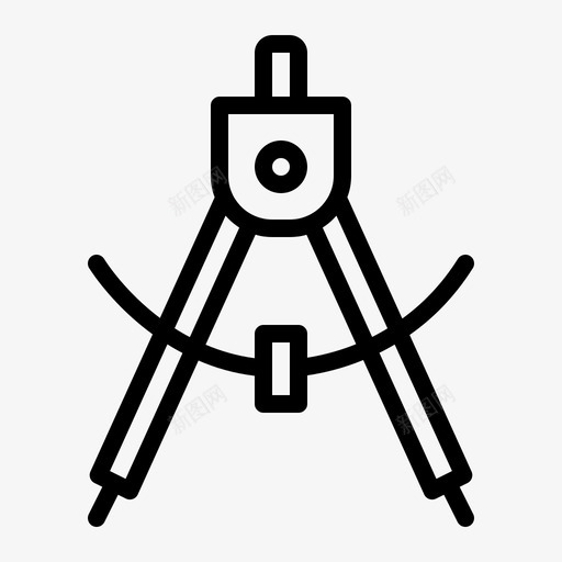 分隔器化学家罗盘图标svg_新图网 https://ixintu.com 几何学 分隔 化学家 文具 罗盘 轮廓