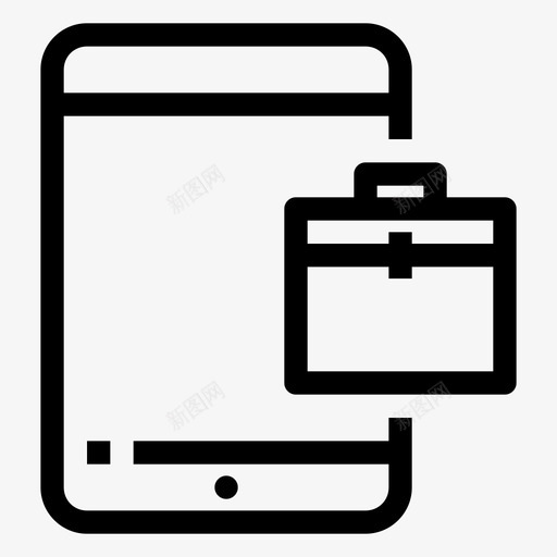 在线工作商务自由职业者图标svg_新图网 https://ixintu.com 商务 在线 工作 手机 智能 自由职业者