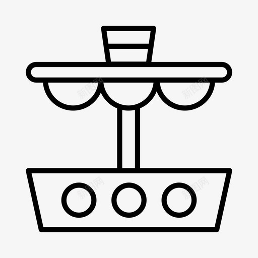 船海盗船运输图标svg_新图网 https://ixintu.com 水运 海盗船 老式 运输