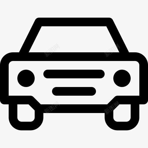 汽车税13直系图标svg_新图网 https://ixintu.com 汽车 直系