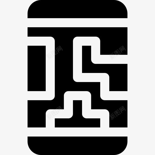 俄罗斯方块书呆子19填充图标svg_新图网 https://ixintu.com 书呆子19 俄罗斯方块 填充