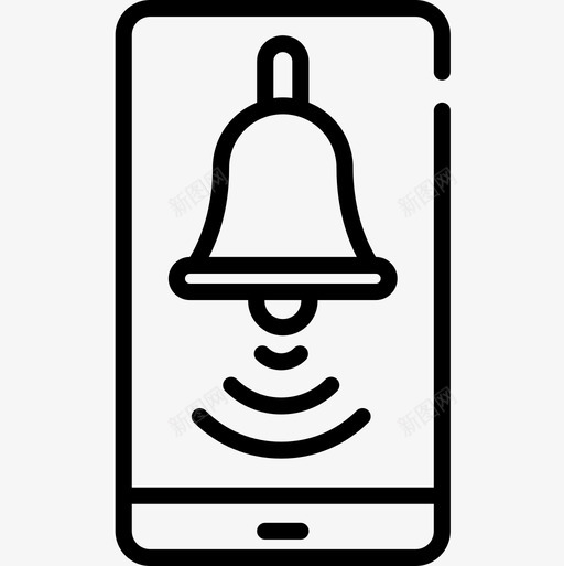 闹钟睡觉时间16线性图标svg_新图网 https://ixintu.com 睡觉时间16 线性 闹钟