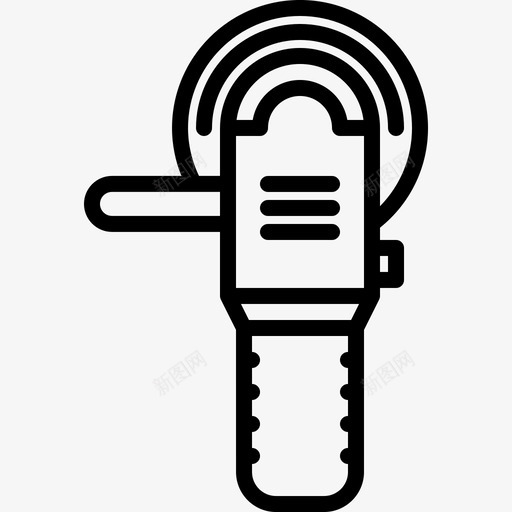 磨床修理工具图标svg_新图网 https://ixintu.com 修理 工具 磨床