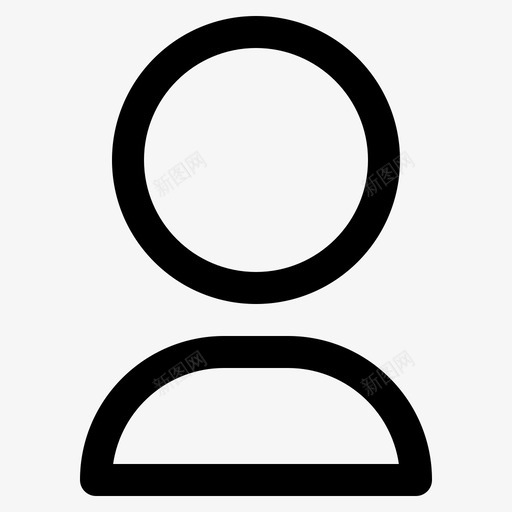 用户联系人号码图标svg_新图网 https://ixintu.com 人员 号码 用户 用户界面 联系人