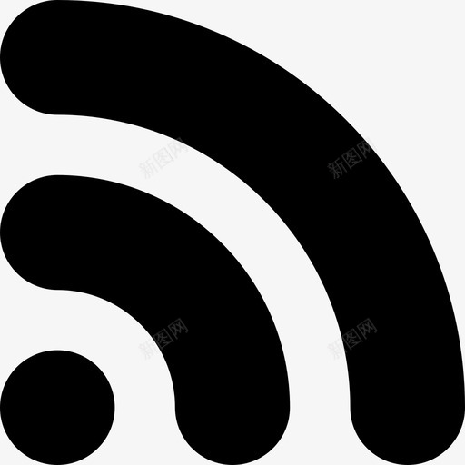 Wifi通信128已填充图标svg_新图网 https://ixintu.com Wifi 填充 通信