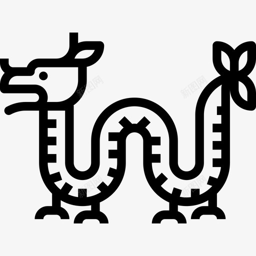 龙中国48直系图标svg_新图网 https://ixintu.com 中国 直系