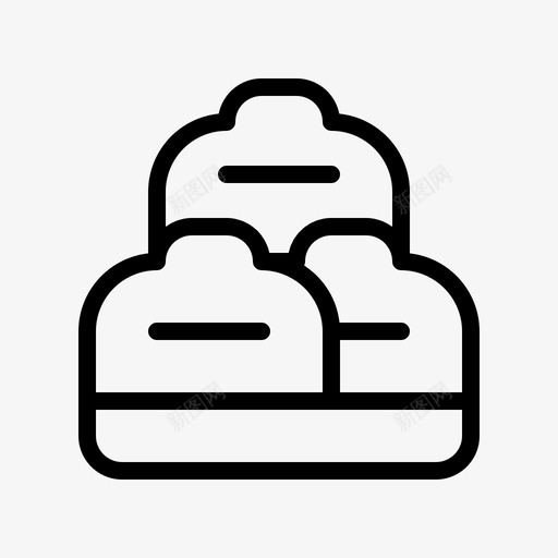 包子中国46直系图标svg_新图网 https://ixintu.com 中国46 包子 直系
