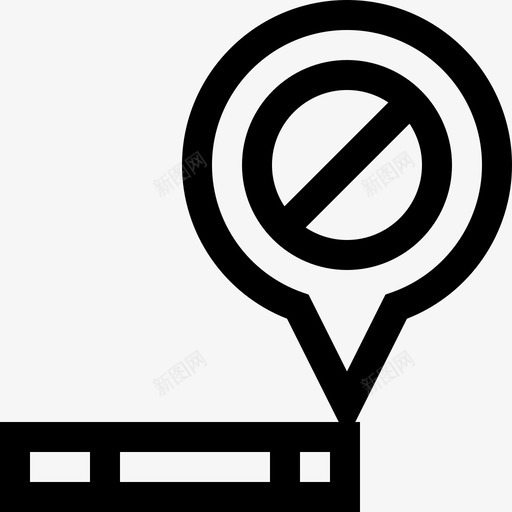 占位符戒烟4线性图标svg_新图网 https://ixintu.com 占位符 戒烟4 线性