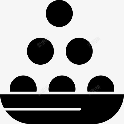 碗日美味图标svg_新图网 https://ixintu.com pongalsolid 印度 日 甜点 碗 美味