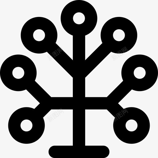 系统发育学生物工程6线性图标svg_新图网 https://ixintu.com 发育 生物工程 系统 线性