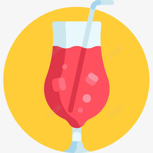 鸡尾酒新年29平淡图标svg_新图网 https://ixintu.com 平淡 新年 鸡尾酒
