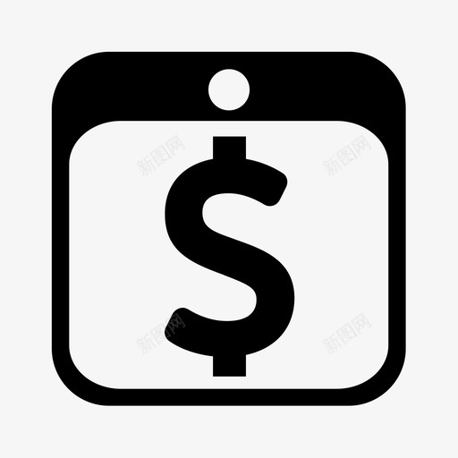 发薪日业务财务图标svg_新图网 https://ixintu.com 业务 发薪日 工作 财务