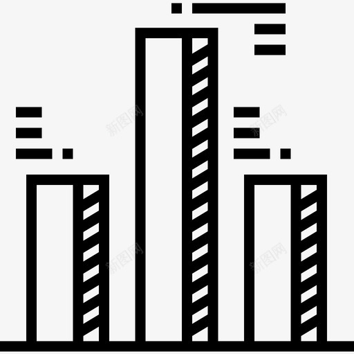 条形图银行业54线性图标svg_新图网 https://ixintu.com 条形图 线性 银行业54