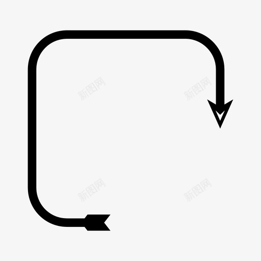 箭弓环图标svg_新图网 https://ixintu.com 箭弓