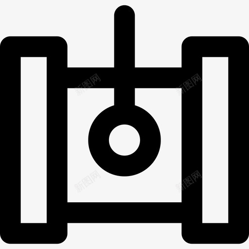 坦克经典游戏2直线型图标svg_新图网 https://ixintu.com 坦克 直线型 经典游戏2
