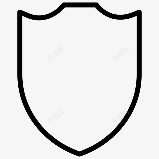警卫徽章保护图标svg_新图网 https://ixintu.com 保安 保护 徽章 盾牌 警卫