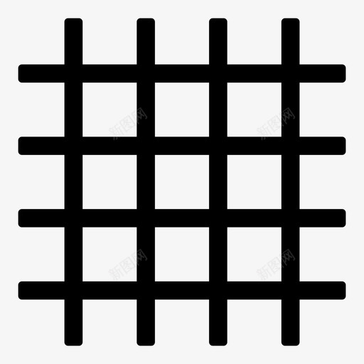 网格类别集合图标svg_新图网 https://ixintu.com ol ui web 列表 布局 略图 移动 类别 缩略 网格 集合