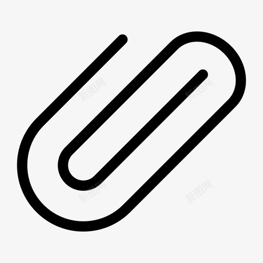 附件添加剪辑图标svg_新图网 https://ixintu.com whatsapp 剪辑 字形 实体 添加 附件