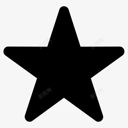 星星闪耀发光图标svg_新图网 https://ixintu.com 发光 星星 焕发光彩 闪烁 闪耀