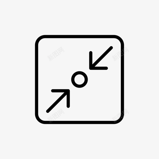 折叠应用程序界面图标svg_新图网 https://ixintu.com ui web 应用程序 折叠 界面