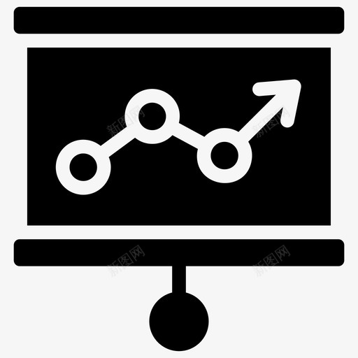 业务演示业务分析图表应用程序图标svg_新图网 https://ixintu.com 业务分析 业务演示 企业管理 团队协作字形图标 图形演示 图表应用程序 统计 黑板