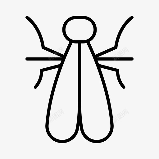 蛾子虫子花园图标svg_新图网 https://ixintu.com 昆虫 花园 虫子 蛾子