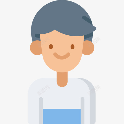 个人社交媒体81扁平图标svg_新图网 https://ixintu.com 个人 媒体 扁平 社交