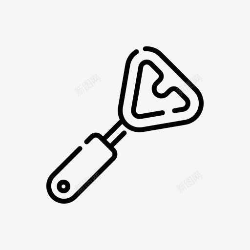开瓶器饮料19线性图标svg_新图网 https://ixintu.com 开瓶器 线性 饮料