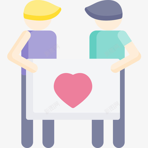 一对游行12号平的图标svg_新图网 https://ixintu.com 12号 一对 平的 游行