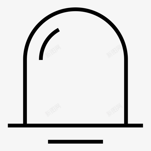 通知铃声符号线图标集1svg_新图网 https://ixintu.com 图标 符号 线图 通知 铃声