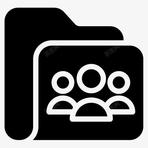 文件夹文件夹3字形图标svg_新图网 https://ixintu.com 字形 文件夹 文件夹3