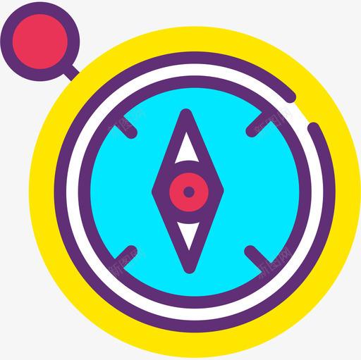 罗盘导航20附魔图标svg_新图网 https://ixintu.com 导航 罗盘 附魔