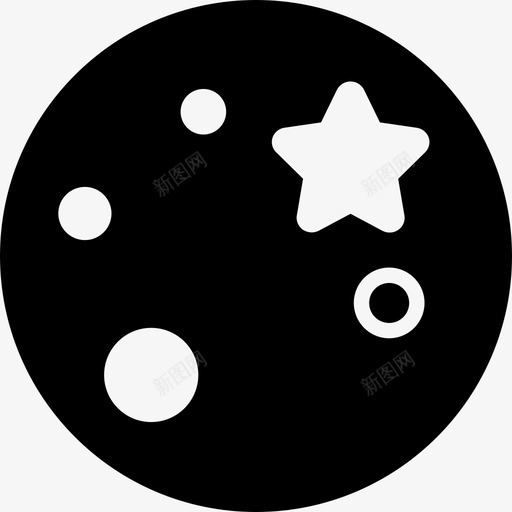 探星svg_新图网 https://ixintu.com 探星 资源 4 填充