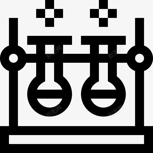 化学生物工程3线性图标svg_新图网 https://ixintu.com 化学 生物工程3 线性