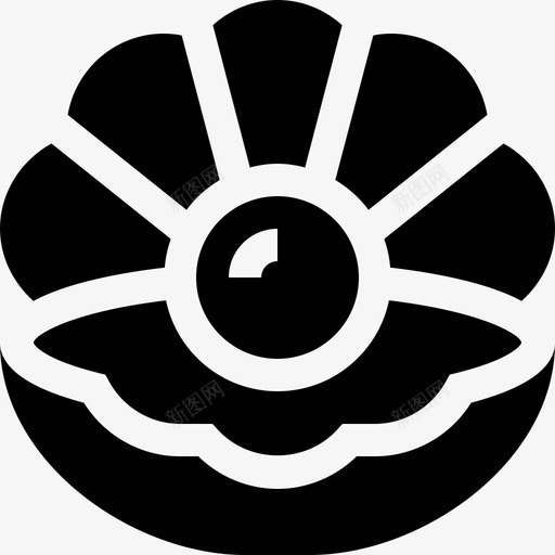 珍珠奢华18填充图标svg_新图网 https://ixintu.com 填充 奢华18 珍珠