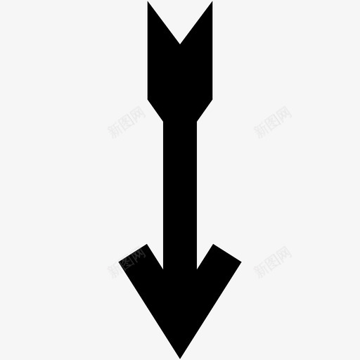 向下箭头下降图标svg_新图网 https://ixintu.com 下载 下降 保存 向下 字形 箭头