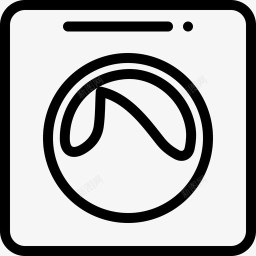 Grooveshark社交媒体74线性图标svg_新图网 https://ixintu.com Grooveshark 社交媒体74 线性