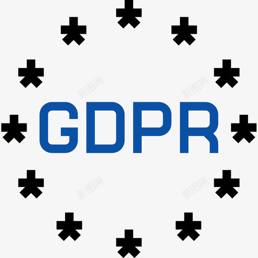GDPR数据保护22线性颜色图标svg_新图网 https://ixintu.com GDPR 保护 数据 线性 颜色