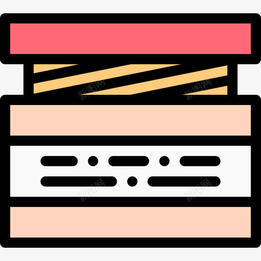 奶油纹身工作室4线性颜色图标svg_新图网 https://ixintu.com 奶油 纹身工作室4 线性颜色