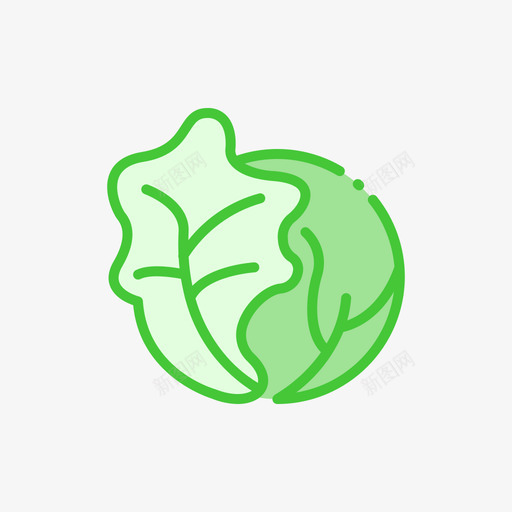 蔬菜杂货店27原色图标svg_新图网 https://ixintu.com 原色 杂货店27 蔬菜