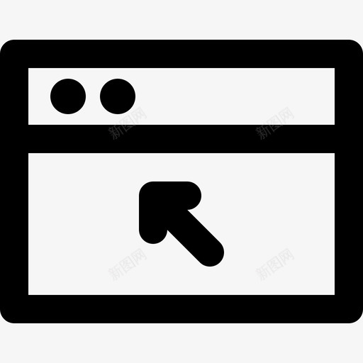 网站通信125线性图标svg_新图网 https://ixintu.com 线性 网站 通信