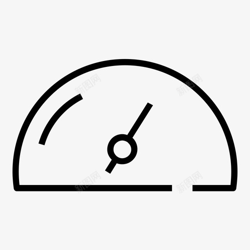 速度表标志线1标志图标svg_新图网 https://ixintu.com 速度表标志线1标志