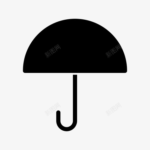 伞盖降落伞图标svg_新图网 https://ixintu.com ui设计字形 伞 保险箱 盖 遮阳 降落伞