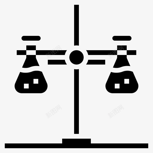 烧瓶化学38填充图标svg_新图网 https://ixintu.com 化学 填充 烧瓶