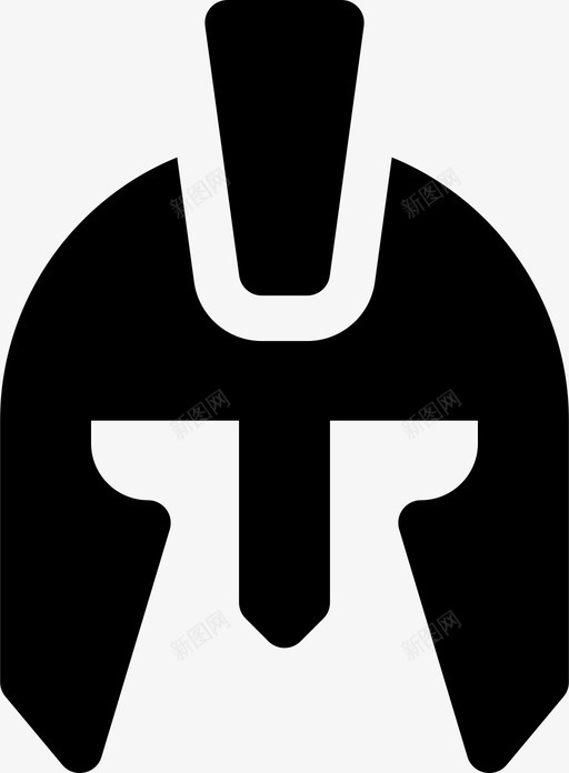 斯巴达人头盔罗马人图标svg_新图网 https://ixintu.com 充满 历史 头盔 战争 战士 斯巴达 罗马人