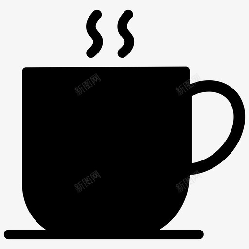 咖啡杯休息时间咖啡休息图标svg_新图网 https://ixintu.com 休息 咖啡 咖啡杯 时间