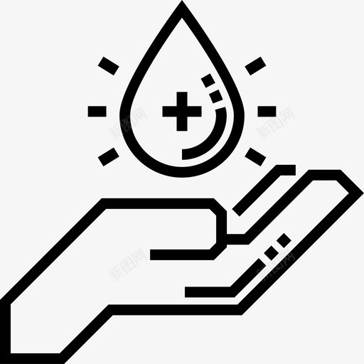 水智慧城市14线性图标svg_新图网 https://ixintu.com 城市 智慧 线性