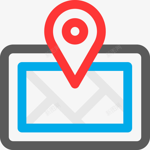 数字地图车库23线颜色图标svg_新图网 https://ixintu.com 数字地图 线颜色 车库23