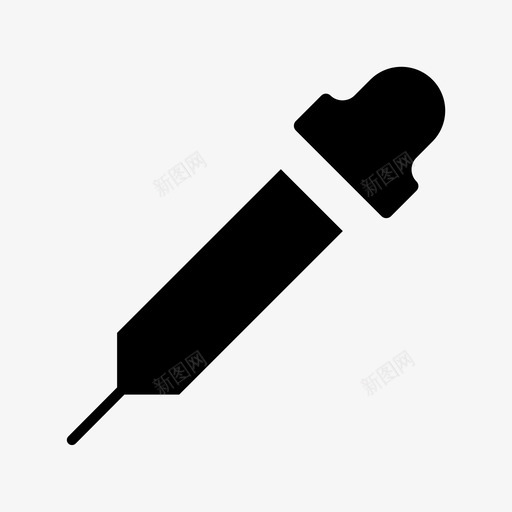 滴管颜色工具图标svg_新图网 https://ixintu.com 十六进制 填充 工具 样式 滴管 设计 选择 颜色